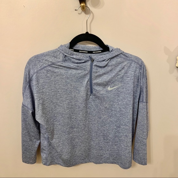 Nike Tops - Nike dri fit quarter zip crop